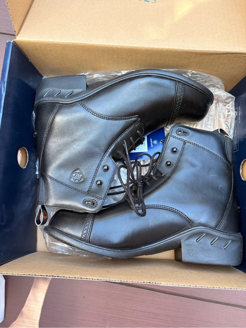 SZ 9.5 Ariat RT Paddock Boots